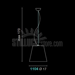 Egoluce Liolà 17 Sospensione cod. 1104 - immagine 2