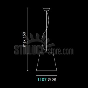 Egoluce Liolà 25 Sospensione cod. 1107 - immagine 2