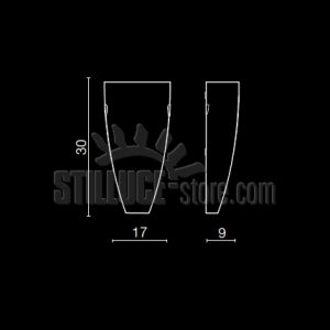 Egoluce Fusò 30 Parete cod. 4021 - immagine 3