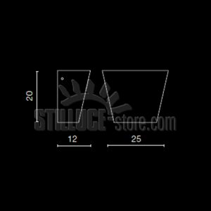 Egoluce Liolà Parete Vetro cod. 4209 - immagine 2