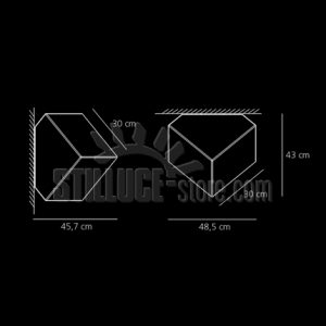 Artemide Edge 30 Lampada Parete o Soffitto - immagine 2