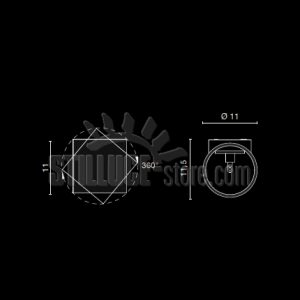 Egoluce Fokus Parete Vetro cod. 4287 - immagine 2