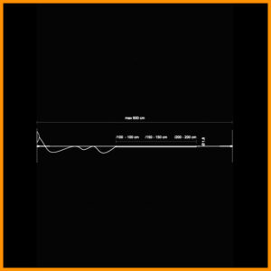 Egoluce Lancia Cavo LED 150 Cod. 1565 - immagine 3