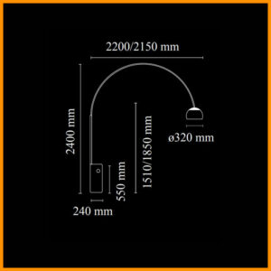 Flos Arco Lampada Terra - immagine 3