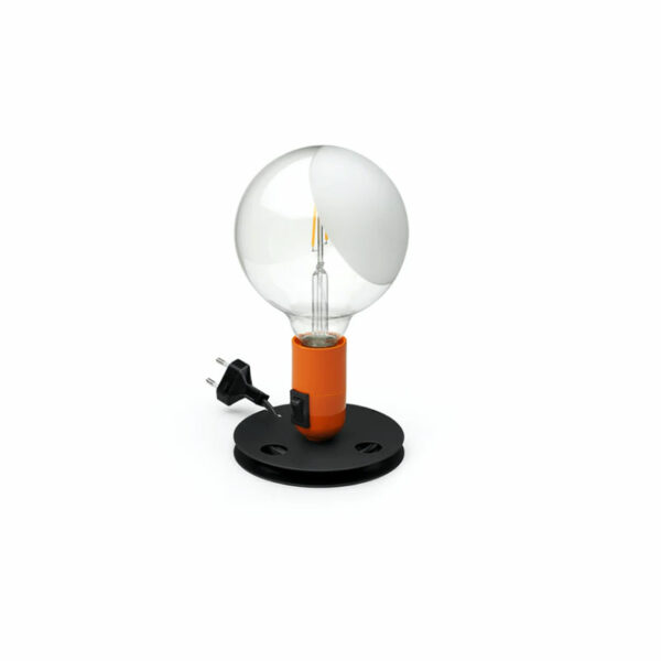 FLOS-LAMPADINA-ARANCIO-ZOOM-BASE-NERA-STILLUCE-STORE-BERGAMO