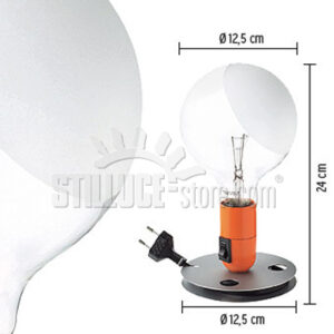 Flos Lampadina Nera Lampada Tavolo - immagine 3