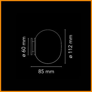 FLOS-MINI-GLO-BALL-PARETE_DIM-STILLUCE-STORE-BERGAMO