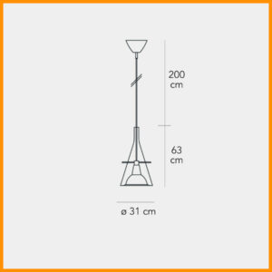 FontanaArte Flute Sospensione XXL - immagine 2