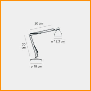 FontanaArte Naska Piccola Lampada Tavolo - immagine 5