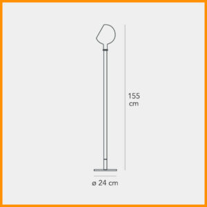 FontanaArte Parola Lampada Terra - immagine 2