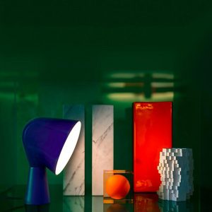 FOSCARINI-BINIC-TAVOLO-BLU.-STILLUCE-STORE-BERGAMO