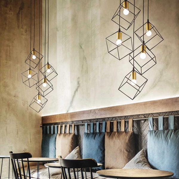 IDEAL-LUX-ICE-SOSPENSIONE-5-LUCI-AMBIENTAZIONE-BIANCO-STILLUCE-STORE-BERGAMO