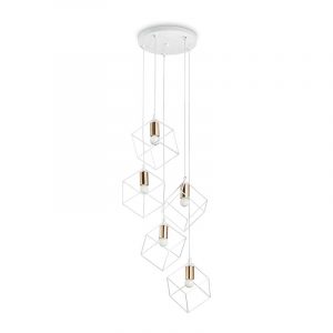 IDEAL-LUX-ICE-SOSPENSIONE-5-LUCI-BIANCO-STILLUCE-STORE-BERGAMO