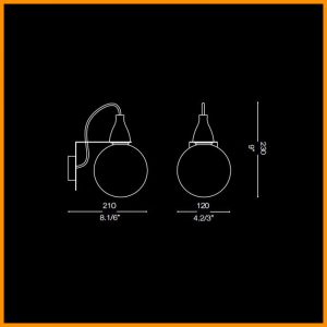 IDEAL-LUX-MINIMAL-AP1_DIM-STILLUCE-STORE-BERGAMO