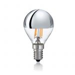 LAMPADINA-LED-E14-SFERA-CUPOLA-ARGENTATA-STILLUCE-STORE