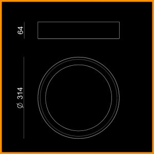 LINEALIGHT-TARA-TONDA-30_DIM-STILLUCE-STORE-BERGAMO