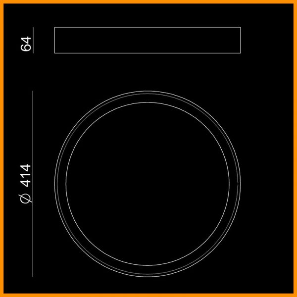 LINEALIGHT-TARA-TONDA-40_DIM-STILLUCE-STORE-BERGAMO