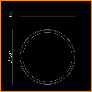 LINEALIGHT-TARA-TONDA-50_DIM-STILLUCE-STORE-BERGAMO