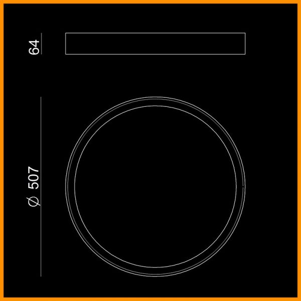 LINEALIGHT-TARA-TONDA-50_DIM-STILLUCE-STORE-BERGAMO