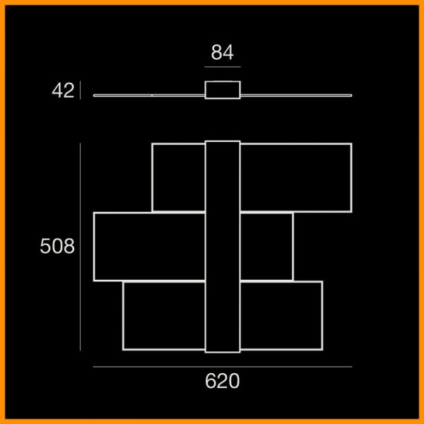 LINEALIGHT-TRIAD-2.0-SOFFITTO-62X50_DIM-STILLUCE-STORE-BERGAMO