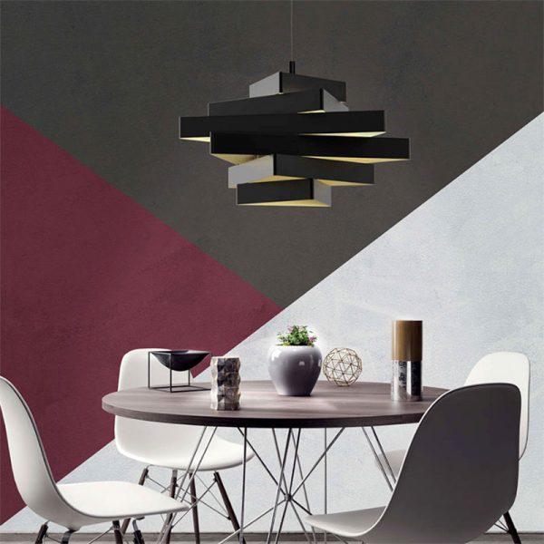 MARCHETTI-MILES-SOSPENSIONE-NERO-ORO-STILLUCE-STORE-BERGAMO