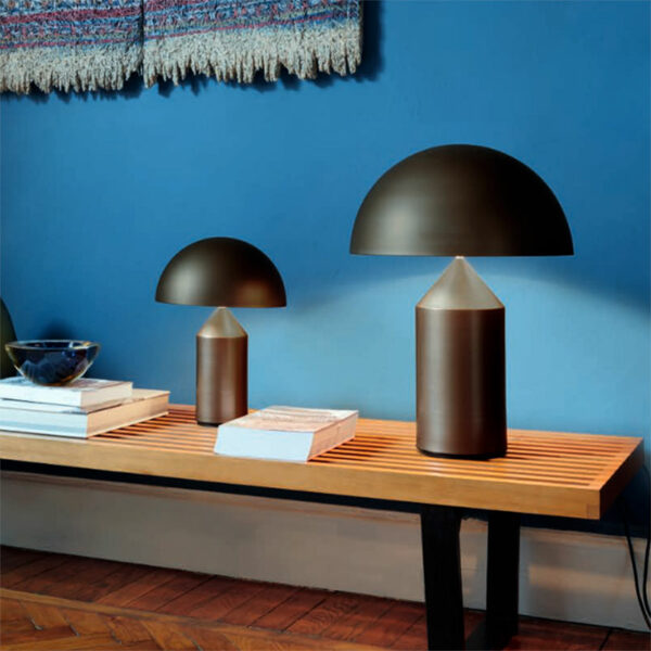 O-LUCE-ATOLLO-LAMPADA-TAVOLO-BRONZO-SATINATO-AMBIENTAZIONE-STILLUCE-STORE-BERGAMO O-LUCE-ATOLLO-LAMPADA-TAVOLO-BRONZO-SATINATO-AMBIENTAZIONE-STILLUCE-STORE-BERGAMO