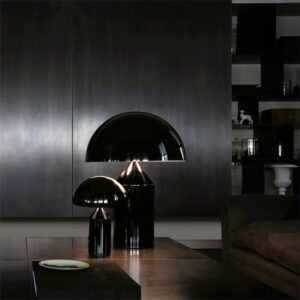 O-LUCE-ATOLLO-LAMPADA-TAVOLO-METALLO-NERO-AMBIENTAZIONE-STILLUCE-STORE-BERGAMO