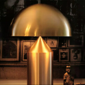 O-LUCE-ATOLLO-LAMPADA-TAVOLO-ORO-SATINATO-COD-233-STILLUCE-STORE-BERGAMO