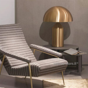 O-LUCE-ATOLLO-LAMPADA-TAVOLO-ORO-SATINATO-COD-239-STILLUCE-STORE-BERGAMO