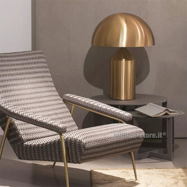 O-LUCE-ATOLLO-LAMPADA-TAVOLO-ORO-SATINATO-COD-239-STILLUCE-STORE-BERGAMO