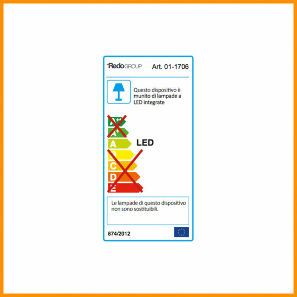 REDO-GROUP-ORBIT-80-BIANCO-LED-DIRETTO-PARETE-SOFFITTO-01-1706-CLASSE-ENERGETICA-STILLUCE-STORE-BERGAMO