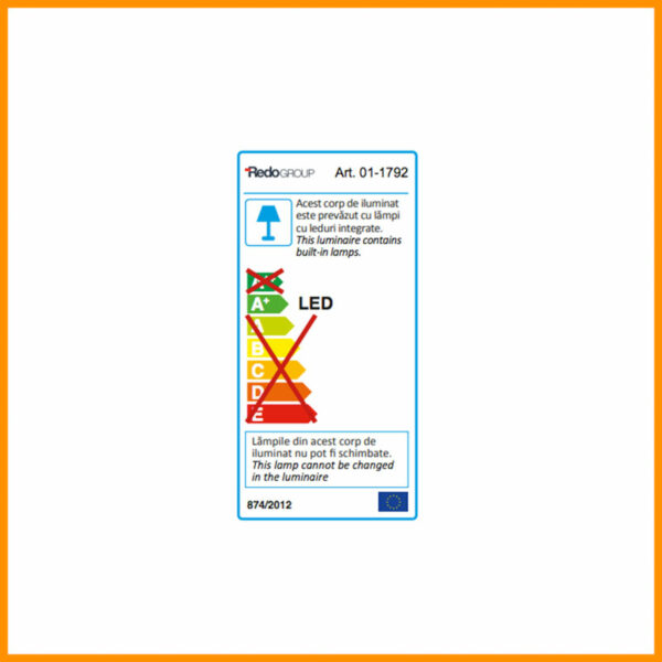 REDO-GROUP-TORSION-60-BRONZO-PARETE-SOFFITTO-CLASSE-ENERGETICA-STILLUCE-STORE-BERGAMO