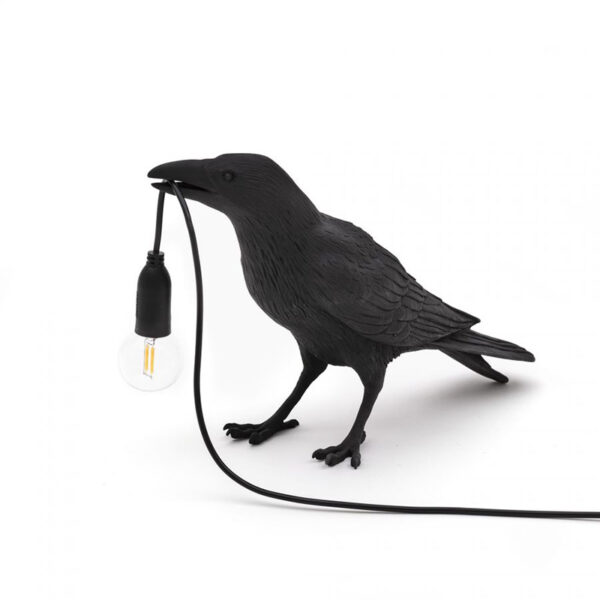 SELETTI-BIRD-LAMP-BLACK-WAITING-TAVOLO-1-STILLUCE-STORE-BERGAMO