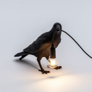 SELETTI-BIRD-LAMP-BLACK-WAITING-TAVOLO-2-STILLUCE-STORE-BERGAMO