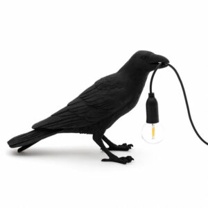 SELETTI-BIRD-LAMP-BLACK-WAITING-TAVOLO-3-STILLUCE-STORE-BERGAMO