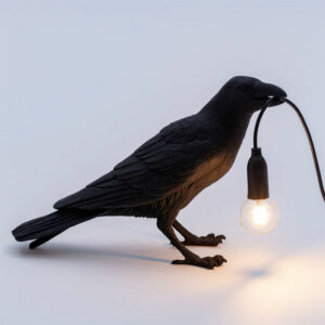 SELETTI-BIRD-LAMP-BLACK-WAITING-TAVOLO-5-STILLUCE-STORE-BERGAMO
