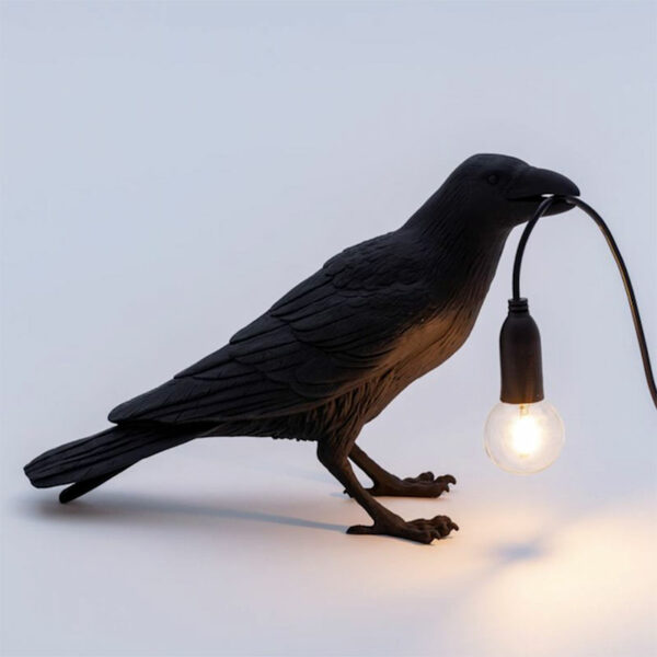 SELETTI-BIRD-LAMP-BLACK-WAITING-TAVOLO-5-STILLUCE-STORE-BERGAMO