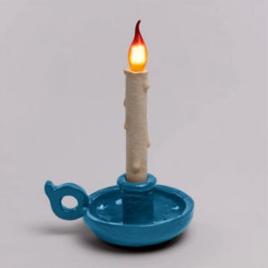 Seletti Bugia Lamp Portatile Blu - immagine 2