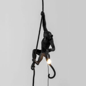 SELETTI-MONKEY-LAMPADA-A-SOFFITTO-1-NERA-STILLUCE-STORE-BERGAMO