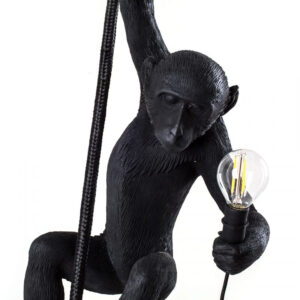 SELETTI-MONKEY-LAMPADA-A-SOFFITTO-5-NERA-STILLUCE-STORE-BERGAMO