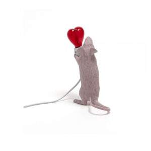 Seletti Mouse in piedi Love lampada tavolo - immagine 4