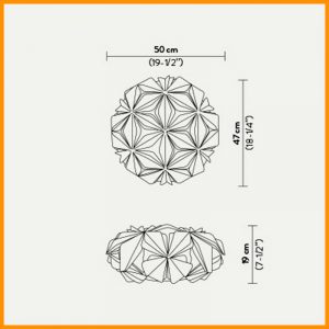 Slamp La Vie Lampada Parete o Soffitto - immagine 5