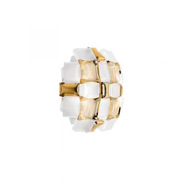 SLAMP-MIDA-APPLIQUE-WHITE-GOLD-STILLUCE-STORE-BERGAMO