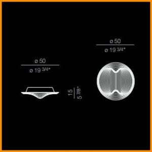 Cini e Nils Sestessa LED Plafone - immagine 2