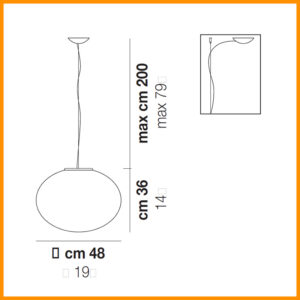 VISTOSI-LUCCIOLA-48-SOSPENSIONE_DIM-STILLUCE-STORE-BERGAMO