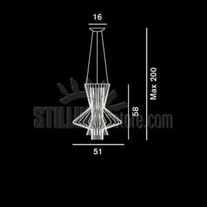 Foscarini Allegretto Ritmico Sospensione - immagine 5