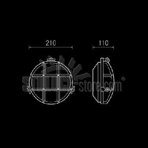 Boluce Marina Parete/Soffitto Cod. M88 - immagine 2