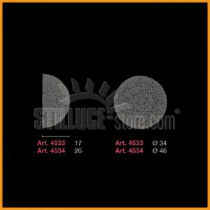 Egoluce Matassa Parete Ø 34 cod. 4533 - immagine 2