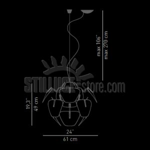 Luceplan Hope Sospensione D66/12 - immagine 5