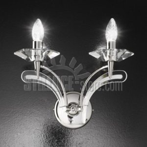 Metallux Icaro Parete 2 Luci Cromo - immagine 4